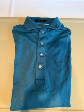 Greyson Men's Teal-Blue Polo Shirt